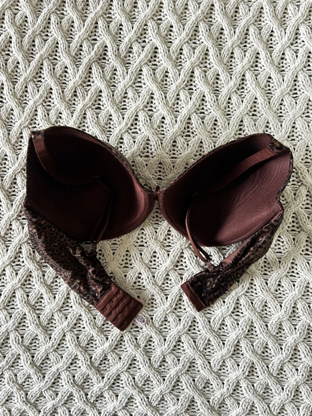 Leopard Print Padded Bra 🤎🖤
